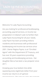 Mobile Screenshot of ladypayneaccounting.com